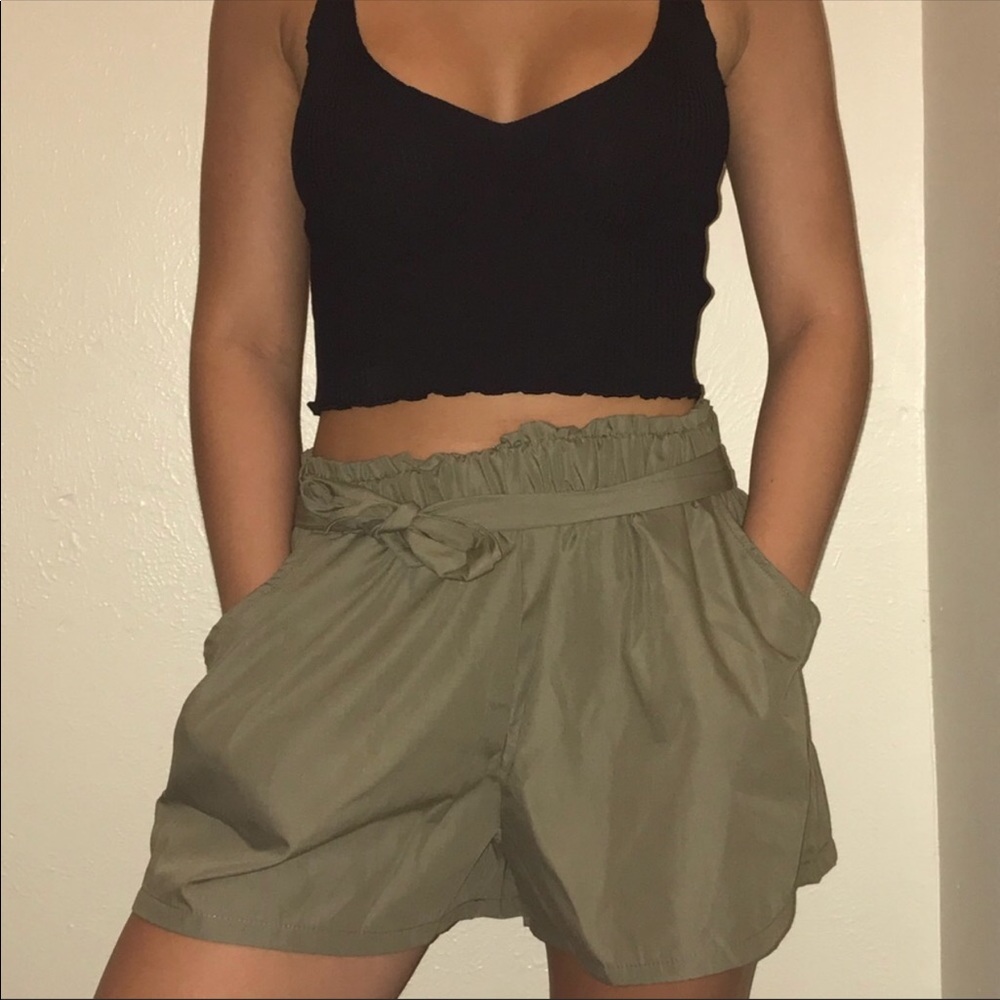 Paper bag shorts